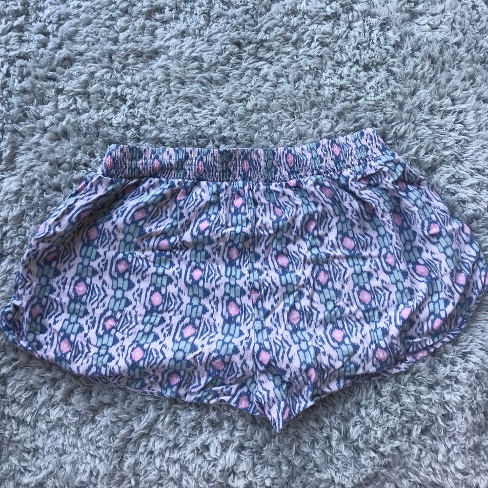 Hollister Aztec Short Pink/Blue/Cream